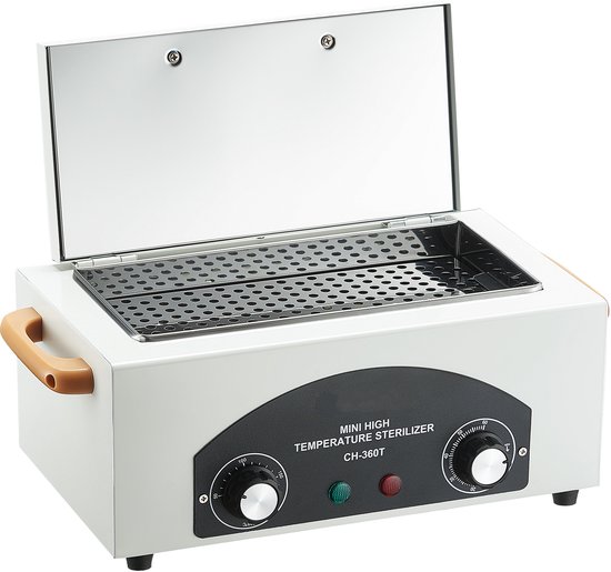 Foto: Tommee tippee advanced steam elektrische sterilisator voor zuigflessen doodt virussen en 999 van de bacterin 5 minuten durende sterilisatiecyclus wit