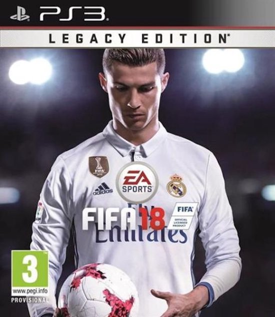 FIFA 18 Legacy Edition PS3 (EN/AR Cover) Games bol