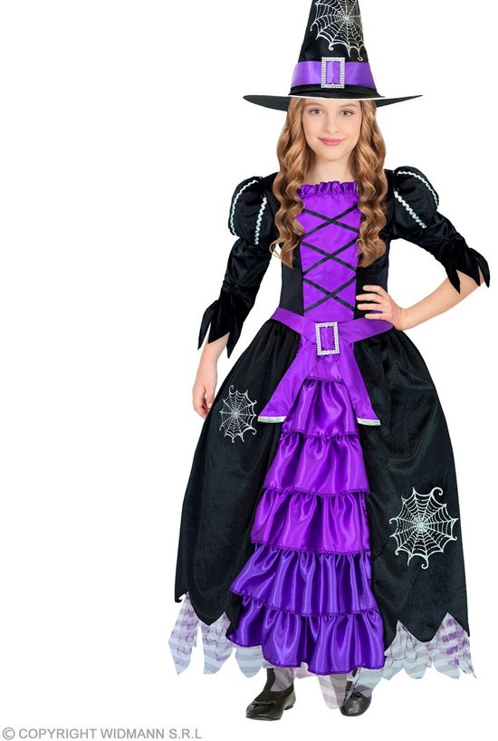 Heks Paarse Spinnetje Vriendinnetje - Meisje
