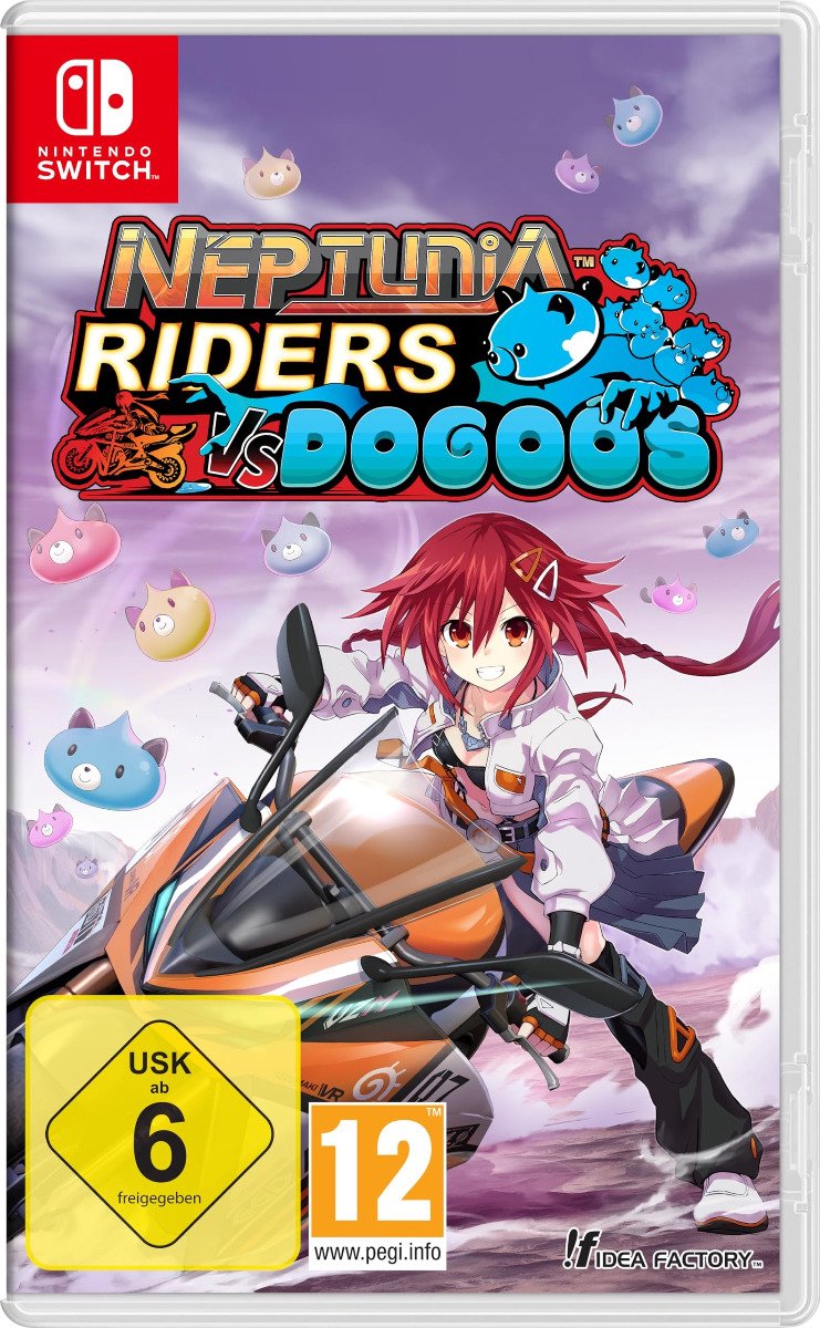 Neptunia Riders VS Dogoos-Standaard (Switch) Nieuw