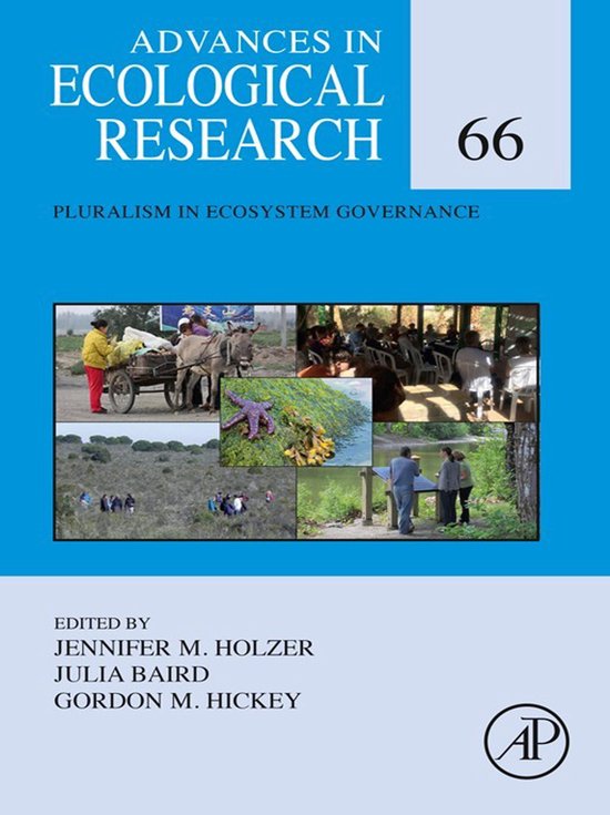 Advances in Ecological Research 66 - Pluralism in Ecosystem  ... - cover