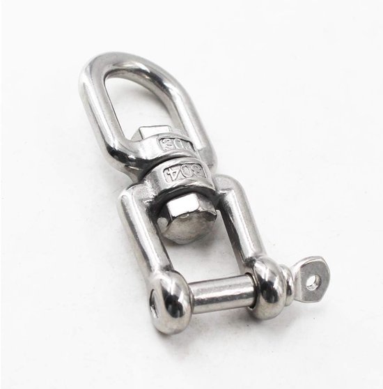 Flomore Jaw And Eye Slewing Bracket 304 Stainless Steel Boat Anchor Chain Connectors van Flomore — afbeelding 2