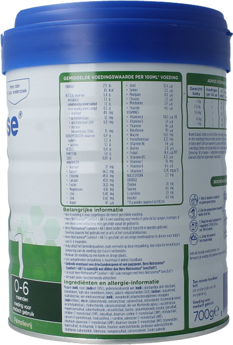 Hero Baby Nutrasense® Comfort+ 1 – 0-6m - Afbeelding 5