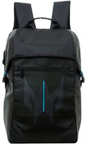 Acer Predator Utility Lite Backpack - 16 inch - Gaming Rugzak - Reisrugzak - Laptop Rugzak - Waterafstotend - 16L tot 18L - Zwart