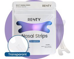 Resty Transparante Neusstrips - 36 stuks - Voor slapen en sport