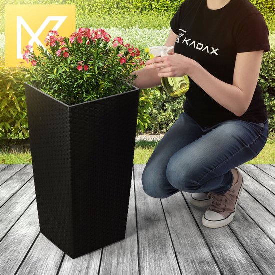 Zwarte bloempotten | Voor terras & tuin
