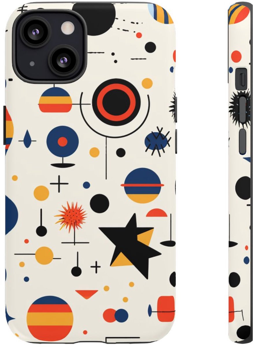 Abstract Hemels Patroon – Telefoonhoesje Geschikt voor iPhone 13