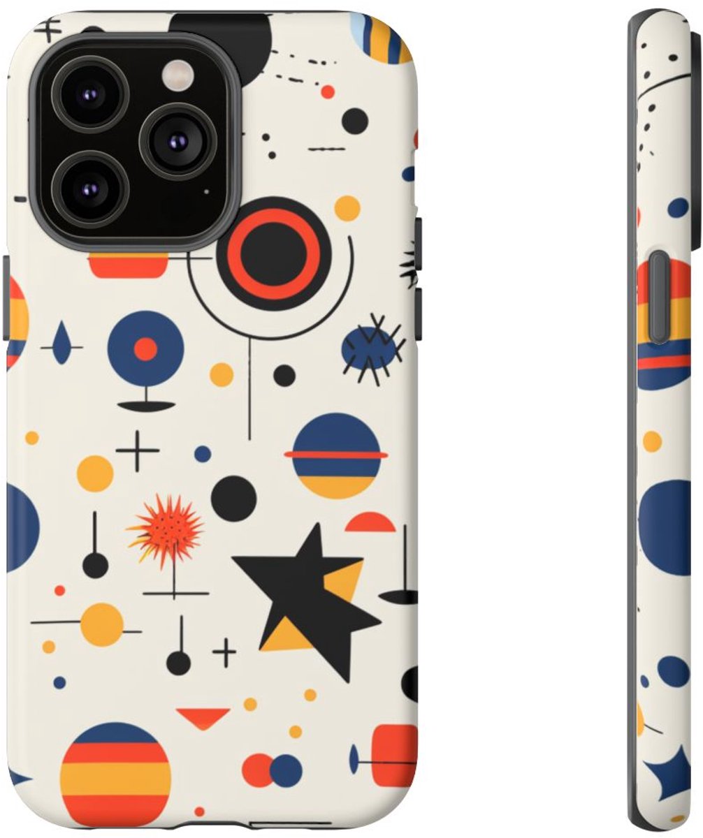 Abstract Hemels Patroon – Telefoonhoesje Geschikt voor iPhone 14 Pro Max