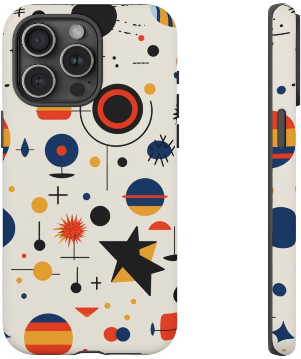 Abstract Hemels Patroon – Telefoonhoesje Geschikt voor iPhone 15 Pro Max