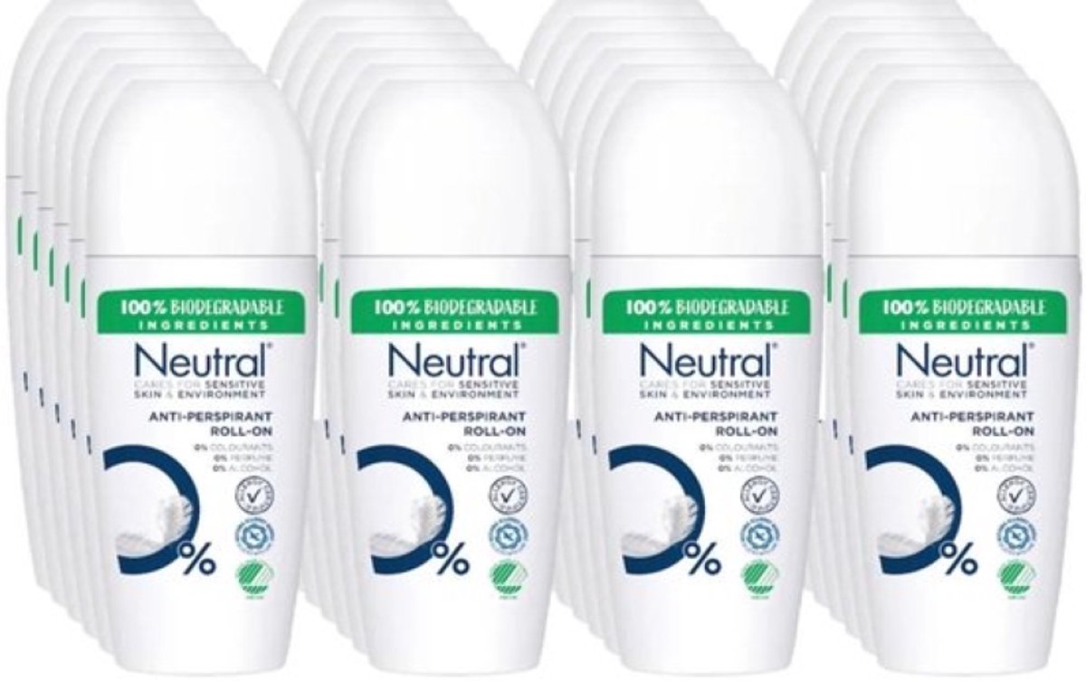 Neutral - Deodorant - Roller - Sensitive Skin - 50ml x 24
