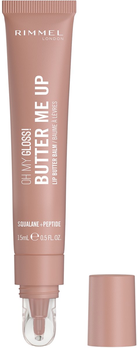 Rimmel Oh my gloss! Butter me up - Lip Butter - 001 Latte Delight - 15 ML / 0.5 FL OZ