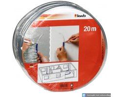 Slangwaterpas - KWB - 20 Meter - Waterpas Slang - Compleet - Met Vultrechter en 2 Witte Stoppen