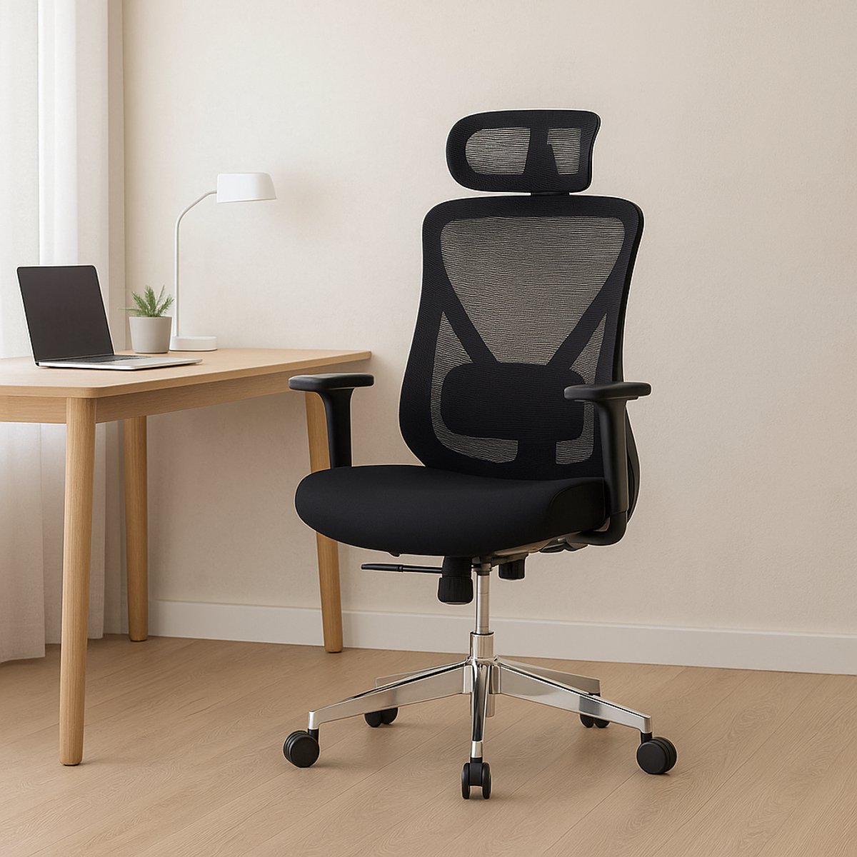 OfficeSense OS130 Ergonomische Bureaustoel - Mesh Office - afbeelding 3