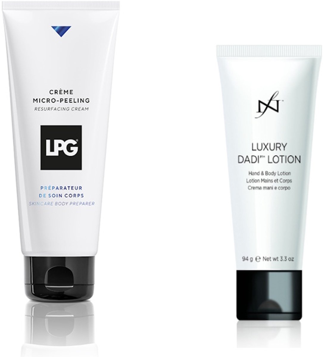 LPG + FN - huidverzorging - combipack - micro-peeling crème+ dadi lotion - 1x200 ml + 1x94g
