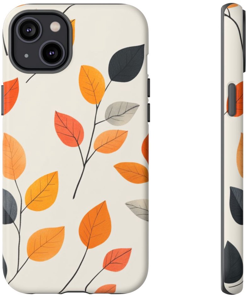 Herfstbladeren Patroon – Telefoonhoesje Geschikt voor iPhone 14 Plus