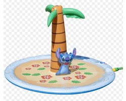 Lilo en Stitch Watertoren - Opblaasbaar - Splash Toren - Water Speelgoed - Zomer - Tuin en Vakantie - Vanaf 2 jaar - Opblaasbaar Spetter Eiland - Disney Lilo & Stitch - Zwembad voor Peuters en Kleuters - Tuin Speelgoed - Hoge Kwaliteit