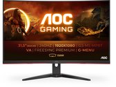 AOC C32G2ZE - Full HD Curved Gaming Monitor - 240hz - 32 Inch