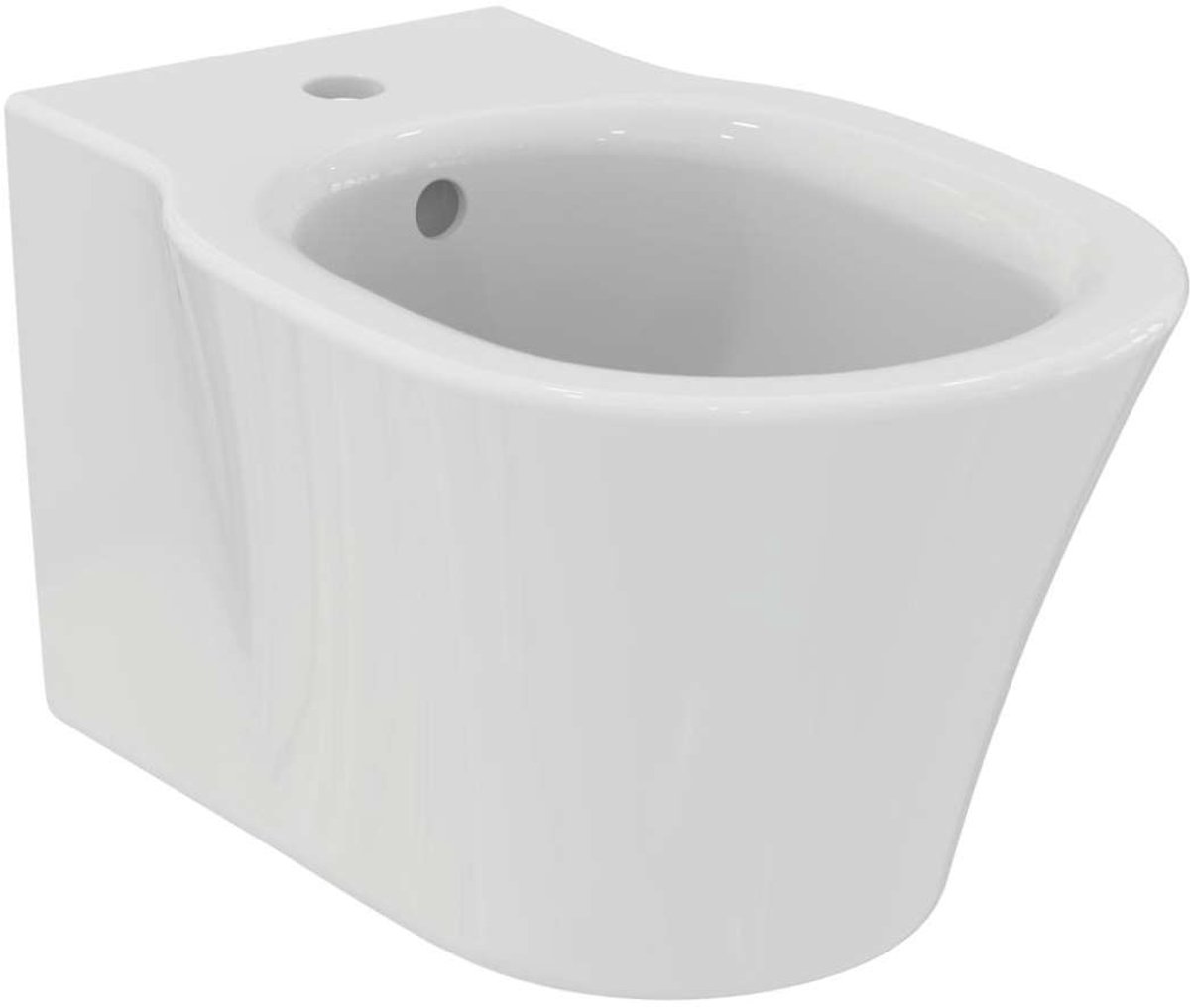 Ideal Standard Connect Air - Hangend bidet, 360x540 mm, met overloop, kraangat, wit E233501