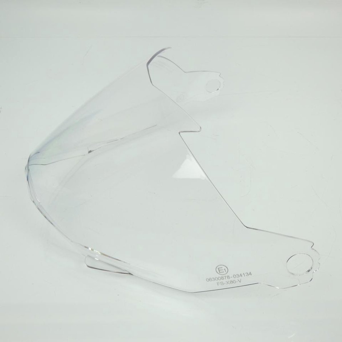 Visière écran pour casque moto trail enduro Swaps Enduro S789 Crux transparent Neuf