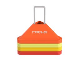 Focus Fitness - Trainingspionnen - Markeerpionnen - Trainingsmaterialen - 4 kleuren