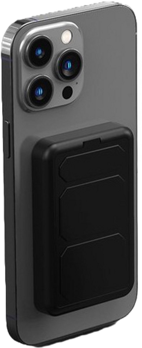 Banky - Powerbank 10000 mAh 22W - snellader met standaard - Magnetisch & Draadloos Opladen – Noodpakket - geschikt voor Apple MagSafe iPhone 13 /14/15/16/17 - USB C