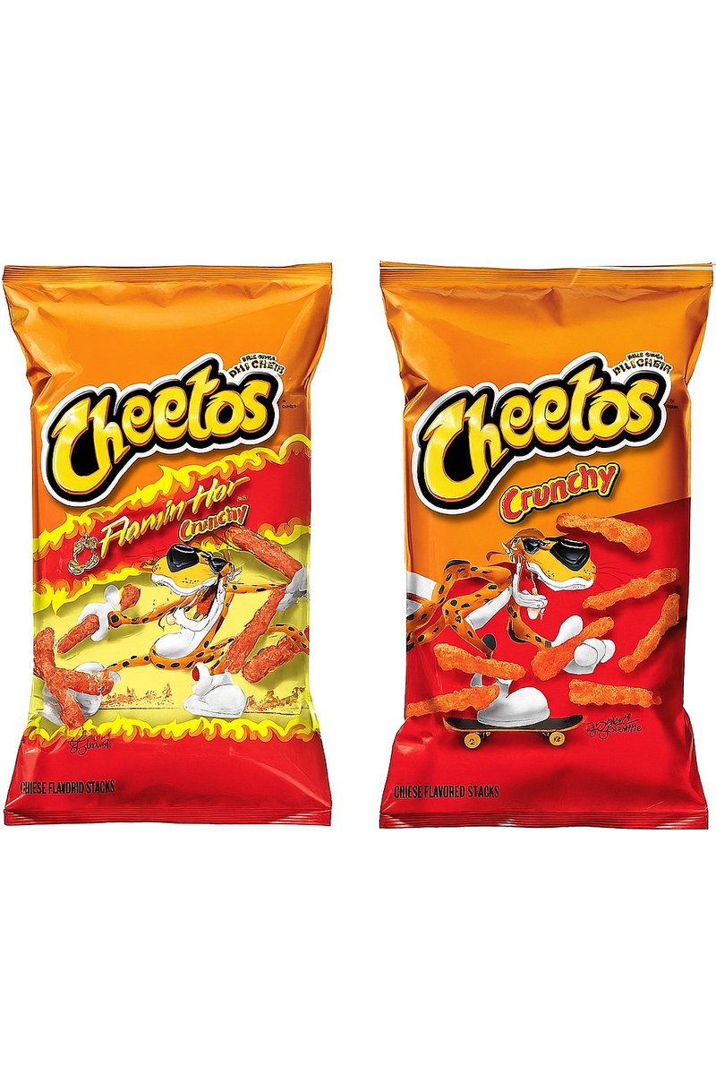 Mixpak Chips Cheetos Crunchy (Flamin hot + Original) (2x 226GR)