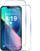 Screenprotector - Geschikt voor iPhone 13 Mini Tempered screen protector Glass - 2 stuks Extra Sterk – beschermglas