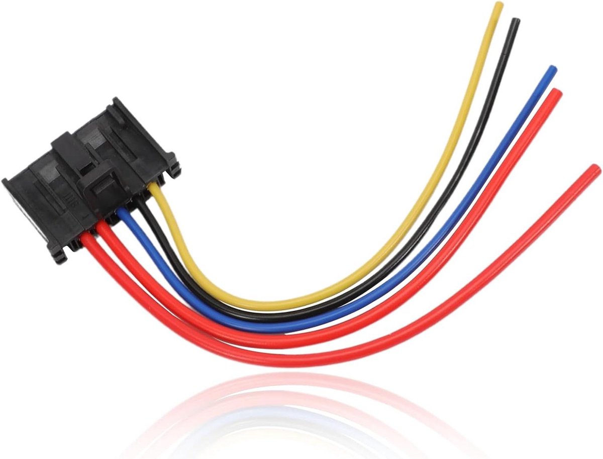 JGS Premium - Stekker bedrading ventilator weerstand voor autoventilatie - geschikt voor diverse automodellen - 77364061 compatibel - verbetert koeling met keuze uit Corsa D/E, Adam, Punto, Qubo, Doblo, Ducato en Fiorino