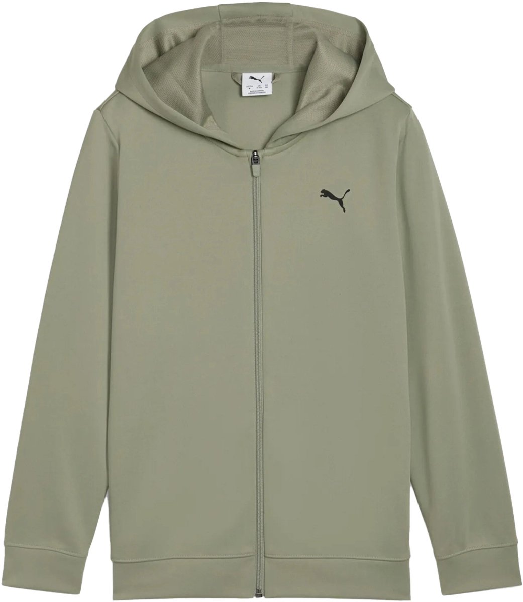 Puma tad ess full zip jacket in de kleur . Groen