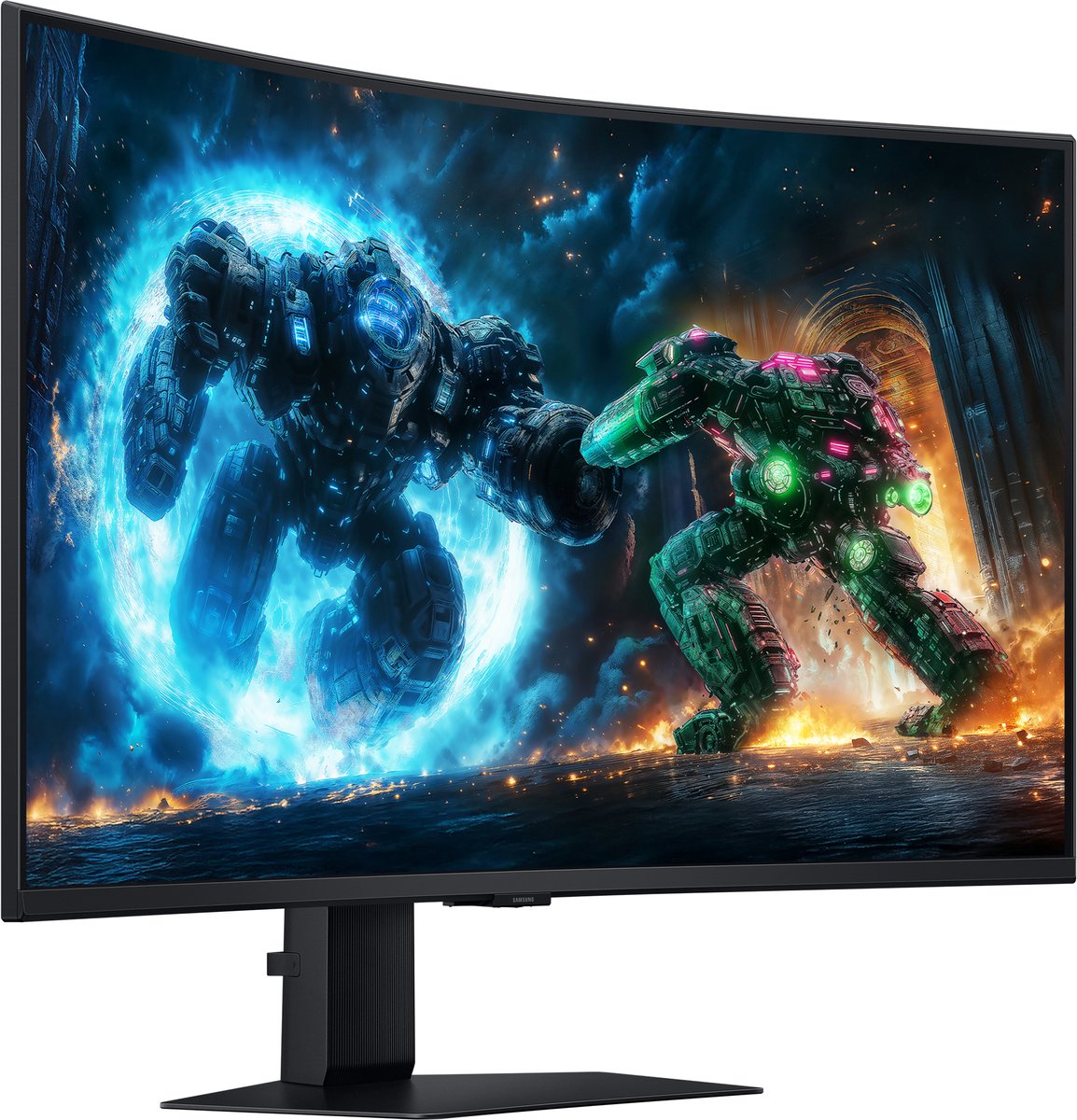 Samsung Odyssey G7 G75F 37" Curved Gaming Monitor 4K - afbeelding 2