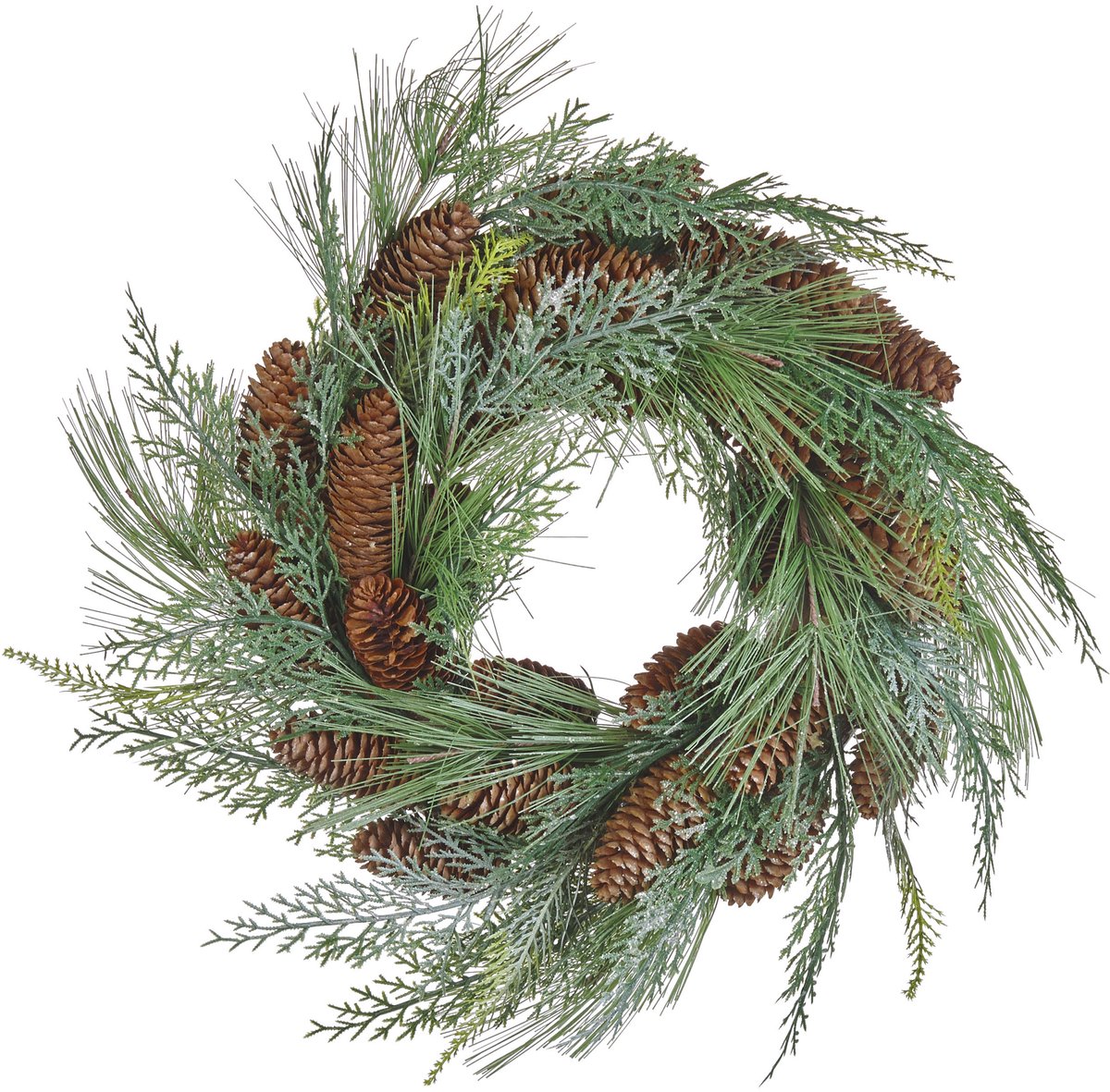 Beliani ASTURIA - Krans - Groen - Synthetisch materiaal