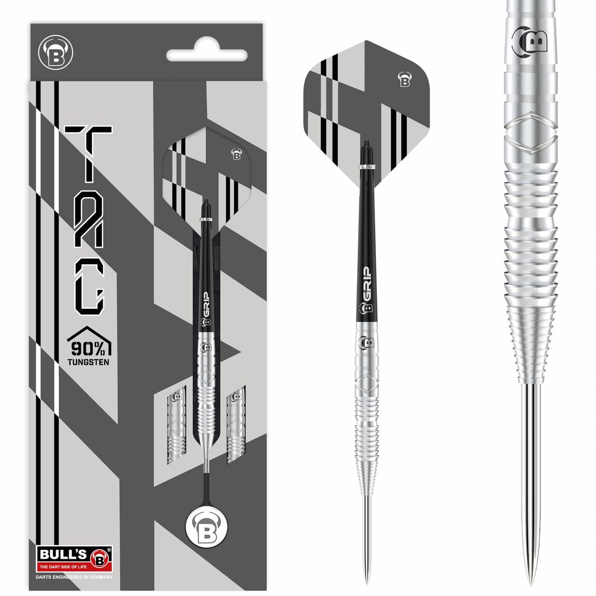 BULL'S Tac T3 90% - Dartpijlen 21 Gram