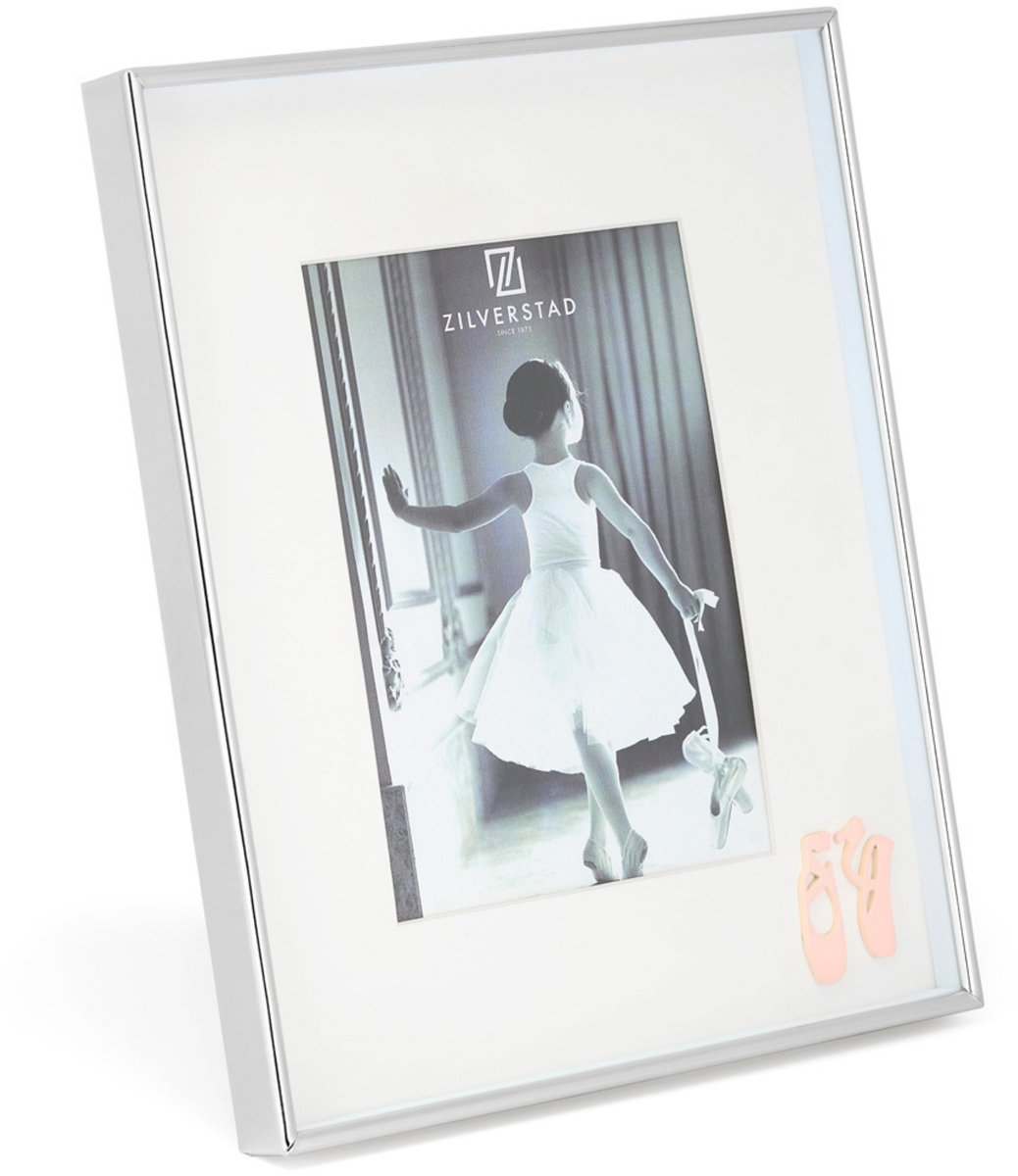 Zilverstad Fotolijst Ballerina 10x15 cm verzilverd