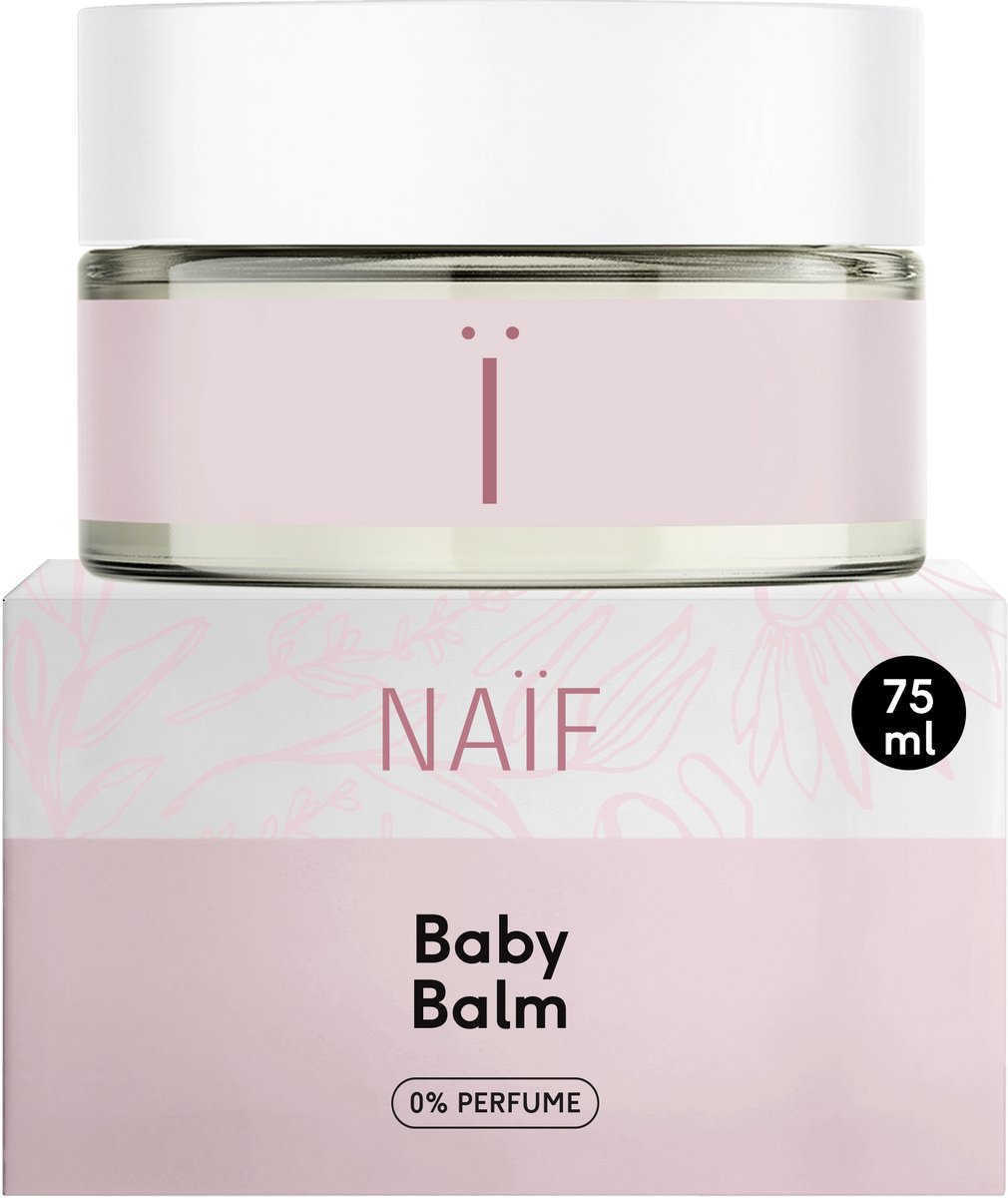 Goedkoopste Naïf - Baby Balm - Baby's & Kinderen - 0 Parfum - met Natuurlijke Ingrediënten - 75ml