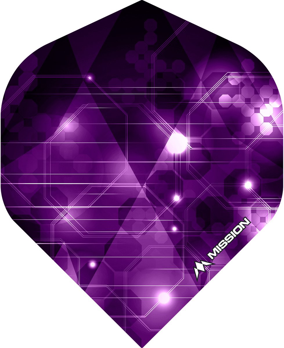 Mission Astral Std NO2 Purple - Dart Flights