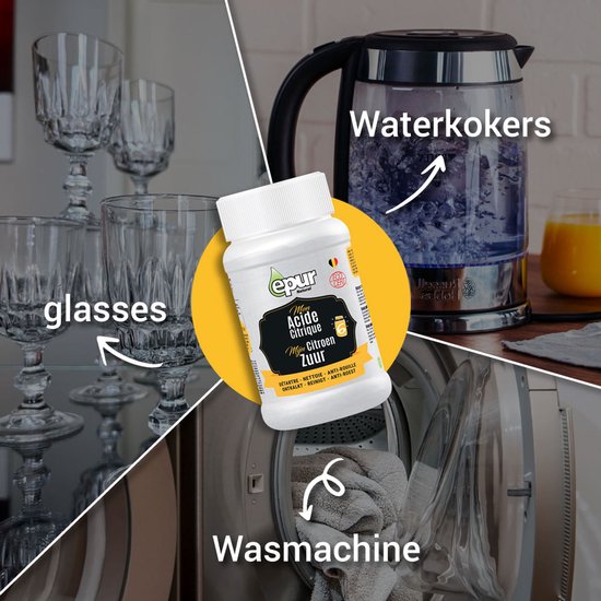 Epur Citroenzuur 400 gr - Prijs per stuk