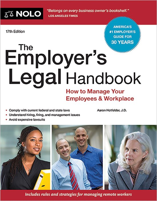 Employer's Legal Handbook, The - cover
