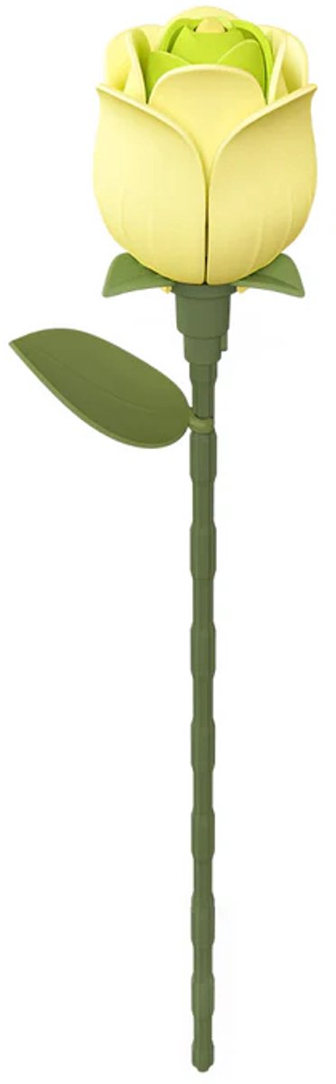 Robotime Green Rose - ROKR Floral Art Series - AD023 - Bloemen - Knutselen - Modelbouw – Kunststof