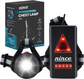 Nince Led Hardloop Verlichting - Hoge Kwaliteit - USB Oplaadbaar - Voor en Achterkant - Hardloop lampjes - Hardloop vest