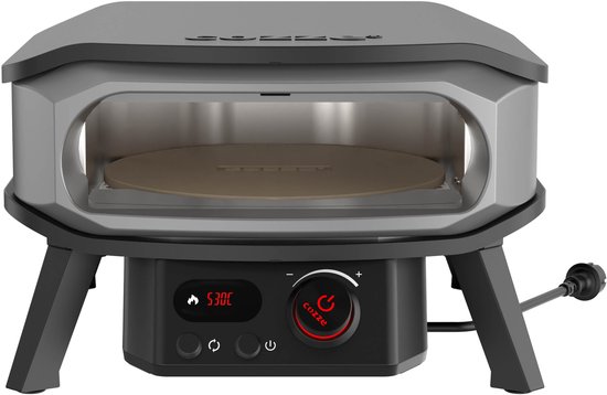 Cozze® Premium Rotate Elektrische Pizza oven 13” - Roterende Pizzasteen - Tot 450°C - Voor Pizza’s tot 34 cm - Elektrische Pizza Oven 230V — afbeelding 4
