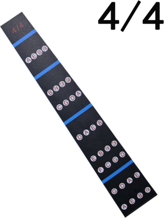Viool Sticker 4/4-Viool Toets Sticker-Fretboard Indicator