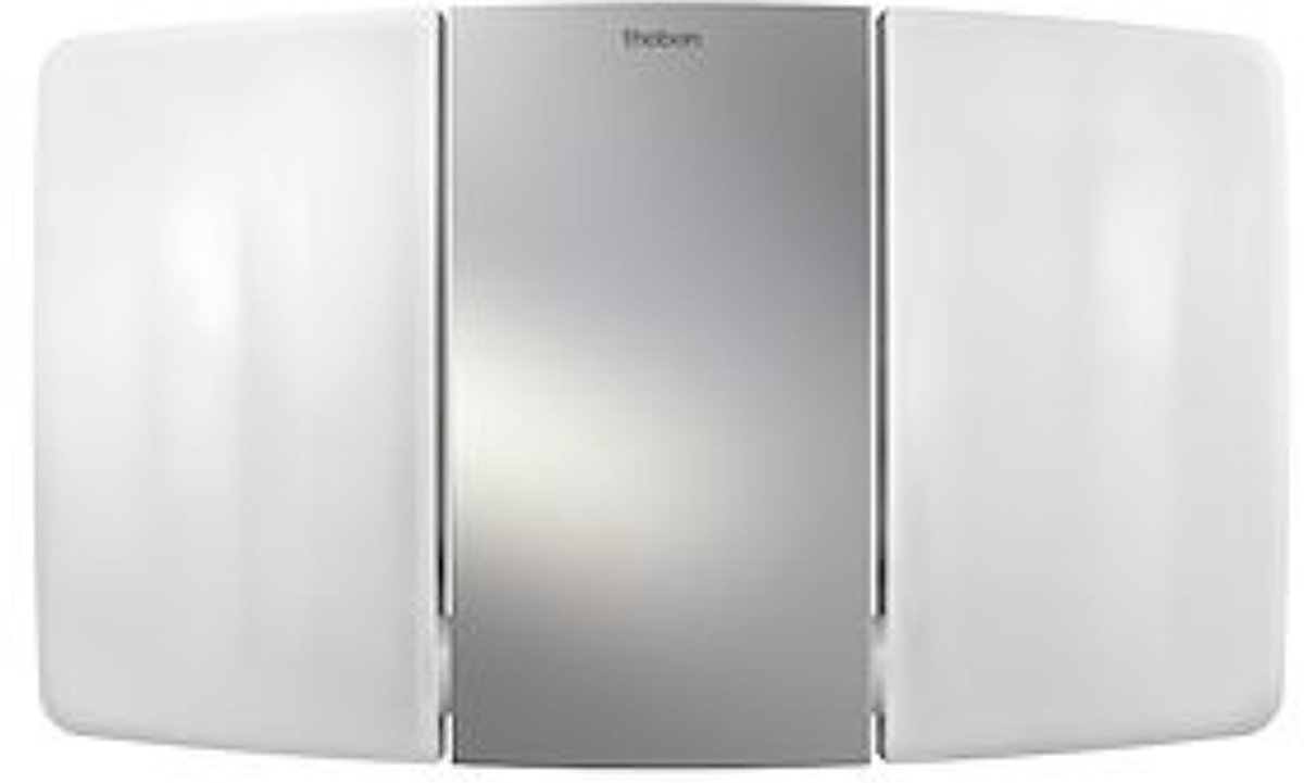 Theben theLeda P24L AL LED Buitenlamp – 20W Schijnwerper met Aura Effect – 2x900 lm – 4000K – Verstelbaar – Aluminium – Koppelbaar (Master-Slave)