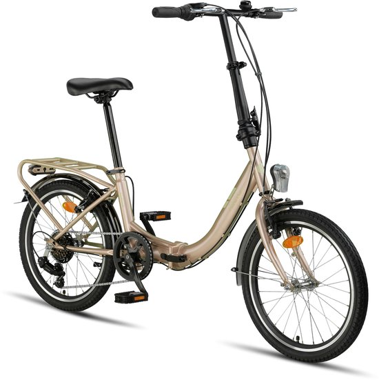 Pacto Eight Vouwfiets 6v Roze Folding Bike Plooifiets Lage Instap Shimano 20 inch van PACTO — afbeelding 2