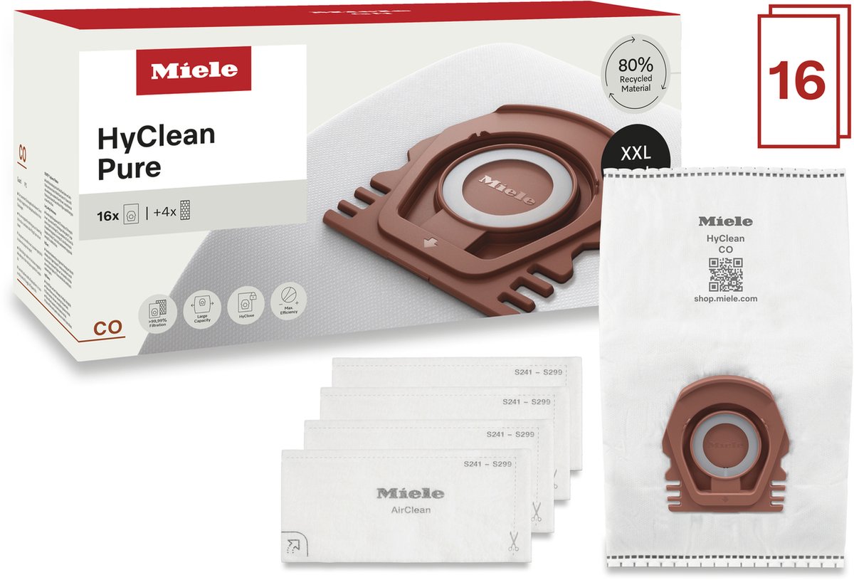 MieleXXL HyClean Pure CO Stofzak