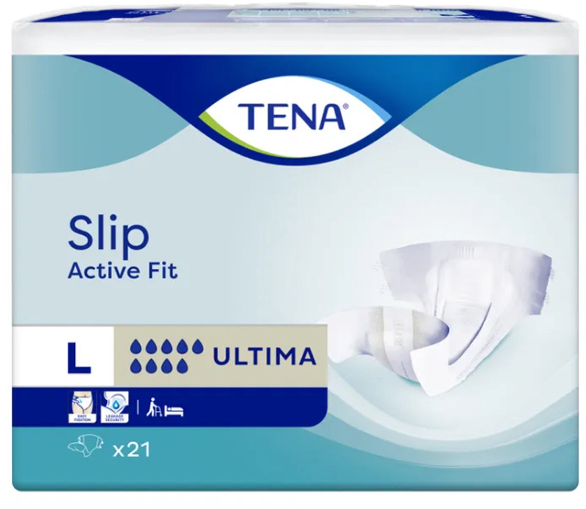 Tena Slip Active Fit Ultima Large - 3 pakken van 21 stuks