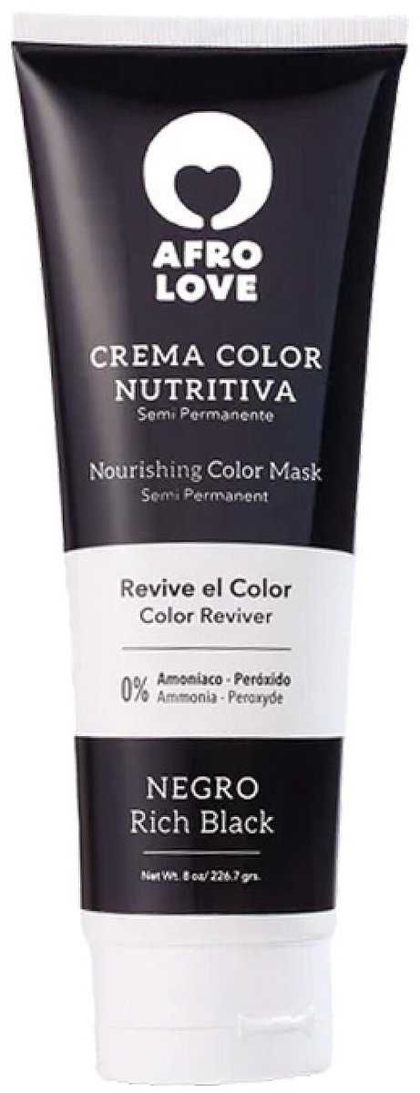 Afro Love Semi Permanent Color Mask Rich Black