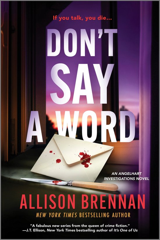 Angelhart Investigations 2 - Don't Say a Word - cover