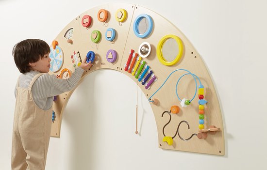Vigatoys - Wandspeelbord - Cirkelboog - Diameter 162cm van Merkloos — afbeelding 4
