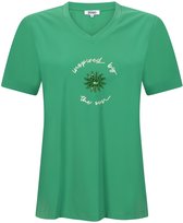 Zoso T-shirt Selma 253 1250 Green Dames Maat - XXL
