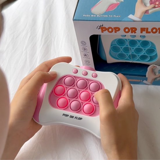 Pop or Flop Gameconsole blauw - Spel